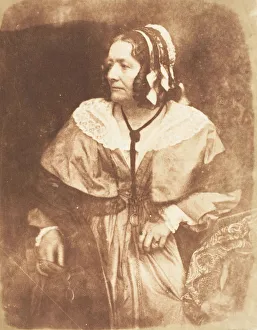 Mrs. Jameson, 1843-47. Creators: David Octavius Hill, Robert Adamson, Hill & Adamson
