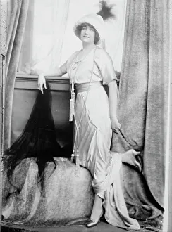 High Heels Prints: Mrs. J.C. Parish Jr. between c1910 and c1915. Creator: Bain News Service