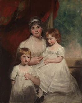 John Hoppner Gallery: Mrs. John Garden (Ann Garden, 1769-1842) and Her Children... 1796 or 1797. Creator: John Hoppner