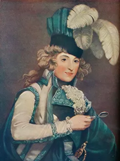 Prince William Henry Prints: Mrs. Jordan in the Character of Hypolita, c1791, (1910). Artist: John Jones