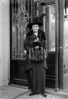 Mrs. Lindley M. Garrison, 1914. Creator: Harris & Ewing. Mrs. Lindley M. Garrison, 1914. Creator: Harris & Ewing