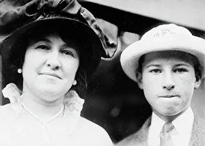 Doubtful Prints: Mrs. Martin Littleton and son Wilson, between c1910 and c1915. Creator: Bain News Service
