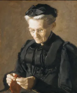 Mrs. Mary Arthur, 1900. Creator: Thomas Eakins