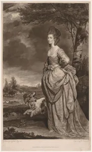 William Dickinson Prints: Mrs. Matthew Ellis, 1780. Creator: William Dickinson (British, 1746-1823)