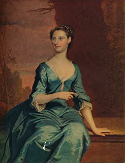 Joseph Highmore Prints: Mrs. Melancthon Strong (Nee Sanders of Sanderstead), 18th century. Artist: Joseph Highmore