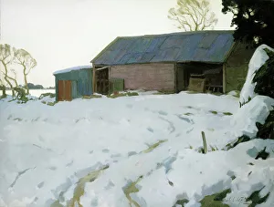 Mrs Middleton's shed, c1945. Creator: Archibald Frank Nicoll