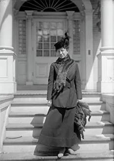 Baker Newton D Prints: Mrs. Newton D Baker, 1917. Creator: Harris & Ewing