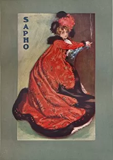 Adolphe Collection: Mrs Olga Nethersole in Sapho, c1900