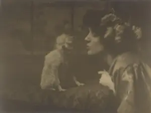 Campbell Prints: Mrs Patrick Campbell, 1902. Creator: Arnold Genthe