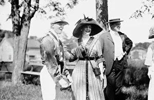 Race Track Prints: Mrs. Payne Whitney, 1911. Creator: Bain News Service