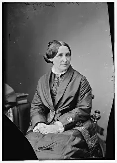 Glass Negatives 1870 1880 Gmgpc Prints: Mrs. R. B. Hayes, wife of President Hayes, between 1870 and 1880. Creator: Unknown