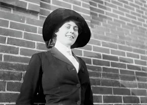 Mrs. R.C. Burleson, Suffragist - 1913. Creator: Harris & Ewing. Mrs. R.C. Burleson, Suffragist - 1913. Creator: Harris & Ewing