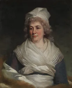American Revolution 1775 1783 Prints: Mrs. Richard Bache (Sarah Franklin, 1743-1808), 1793. Creator: John Hoppner