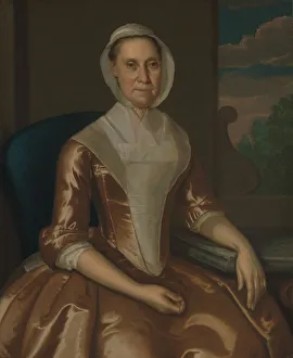 Johan Prints: Mrs. Richard Galloway, 1764. Creator: Johan Hesselius
