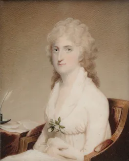Peters Prints: Mrs. Richard Peters (Abigail Willing), ca. 1803. Creator: Unknown