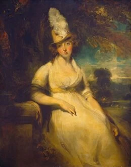 Lawrence Thomas Gallery: Mrs. Robert Blencowe, c. 1792. Creator: Thomas Lawrence