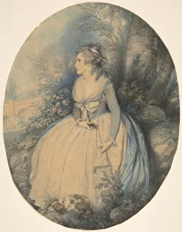Richard Cosway Gallery: Mrs. Robinson as Perdita, ca. 1779. Creator: Richard Cosway