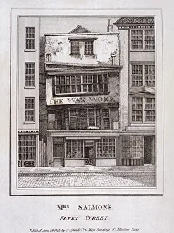 Mrs Salmons Waxworks in Fleet Street, London, 1793
