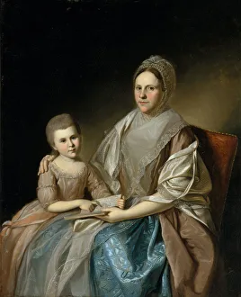 Mrs. Samuel Mifflin and Her Granddaughter Rebecca Mifflin Francis, 1777-80. Creator Mrs. Samuel Mifflin and Her Granddaughter Rebecca Mifflin Francis, 1777-80. Creator