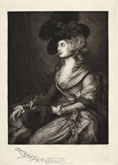 Mrs. Sarah Siddons, 19th-20th century. Creator: Samuel Arlent-Edwards (American, 1862-1938)