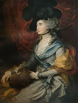 Sarah Kemble Prints: Mrs Siddons, 1785. Artist: Thomas Gainsborough