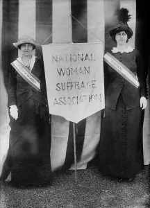 Mrs. Stanley McCormick and Mrs. Chas. Parker, between c1910 and c1915. Creator: Bain News Service