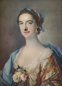 Posy Prints: Mrs Thomas Cripps, 1759. Artist: Francis Cotes