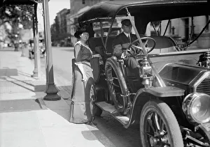 Chauffeur Prints: Mrs. Thomas Riley Marshall, 1913