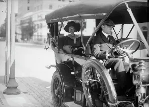 Chauffeur Prints: Mrs. Thomas Riley Marshall, 1913