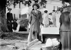 Mrs. Thomas Riley Marshall, Friendship Charity Fete, 1913. Creator: Harris & Ewing. Mrs. Thomas Riley Marshall, Friendship Charity Fete, 1913. Creator: Harris & Ewing
