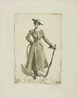 Mrs. Thompson Seton, 1901. Creator: Anders Leonard Zorn