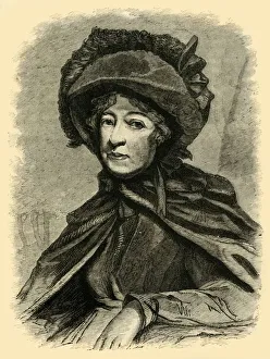 Dr Samuel Prints: Mrs. Thrale, (c1878). Creator: Unknown