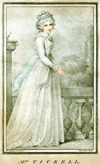 Richard Cosway Gallery: Mrs Tickell, c1780-1810Artist: Richard Cosway