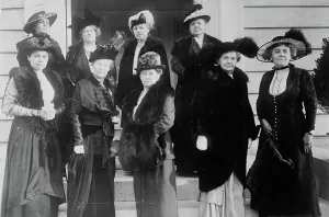 Secretary Prints: Mrs. T.P. Gore, Mrs. H.A. Cooper, Mrs