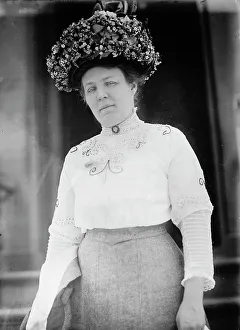 Campaigner Prints: Mrs. Victor Berger, 1911. Creator: Harris & Ewing