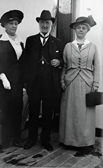 Palmer Prints: Mrs. Von Andre -- C.M. Depew and wife, between c1910 and c1915. Creator: Bain News Service