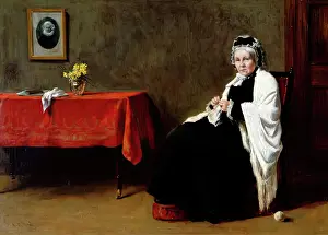 Wool Prints: Mrs William Pirie Smith, c1880-1900s. Creator: Archibald David Reid