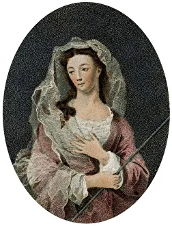 Baton Gallery: Mrs Woffington, 1795