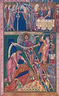 MS. Illumination Showing the Vision of Jacob, 12th century, (1902)