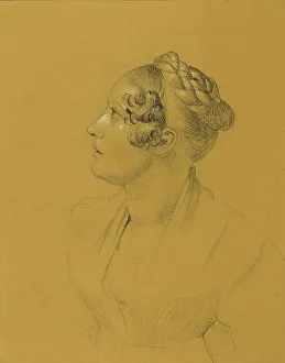 Peter Krafft Prints: Ms. Steger, before 1828. Creator: Johann Peter Krafft