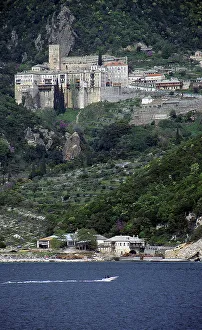 Mount Athos Prints: Mt Athos, Greece, 2019. Creator: Ethel Davies