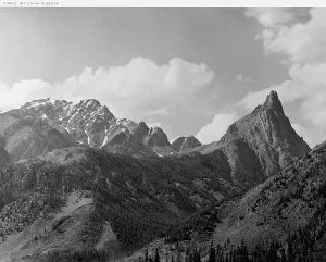 Rockies Prints: Mt. Edith, Alberta, between 1900 and 1906. Creator: Unknown