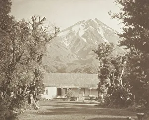 Peak Prints: Mt Egmont from Dawson's Falls house