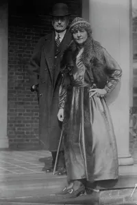 M.T. Herrick & Anne Morgan, (1918?). Creator: Bain News Service. M.T. Herrick & Anne Morgan, (1918?). Creator: Bain News Service