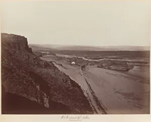 Carleton Emmons Watkins Gallery: Mt. Hood and the Dalles, Columbia River, 1867. Creator: Carleton Emmons Watkins