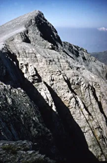 Mt Olympus, Greece, View to West from main summit, c20th century. Artist: CM Dixon Mt Olympus, Greece, View to West from main summit, c20th century. Artist: CM Dixon