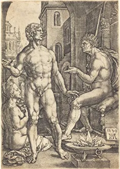 Trippenmecker Gallery: Mucius Scaevola. Creator: Heinrich Aldegrever