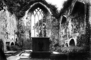 Kerry Prints: Muckross Abbey, Killarney, c1882
