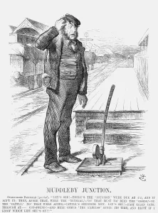 Negligence Prints: Muddleby Junction, 1872. Artist: Joseph Swain
