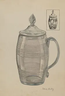 Lemberg Gertrude Prints: Mug, 1935 / 1942. Creator: Gertrude Lemberg